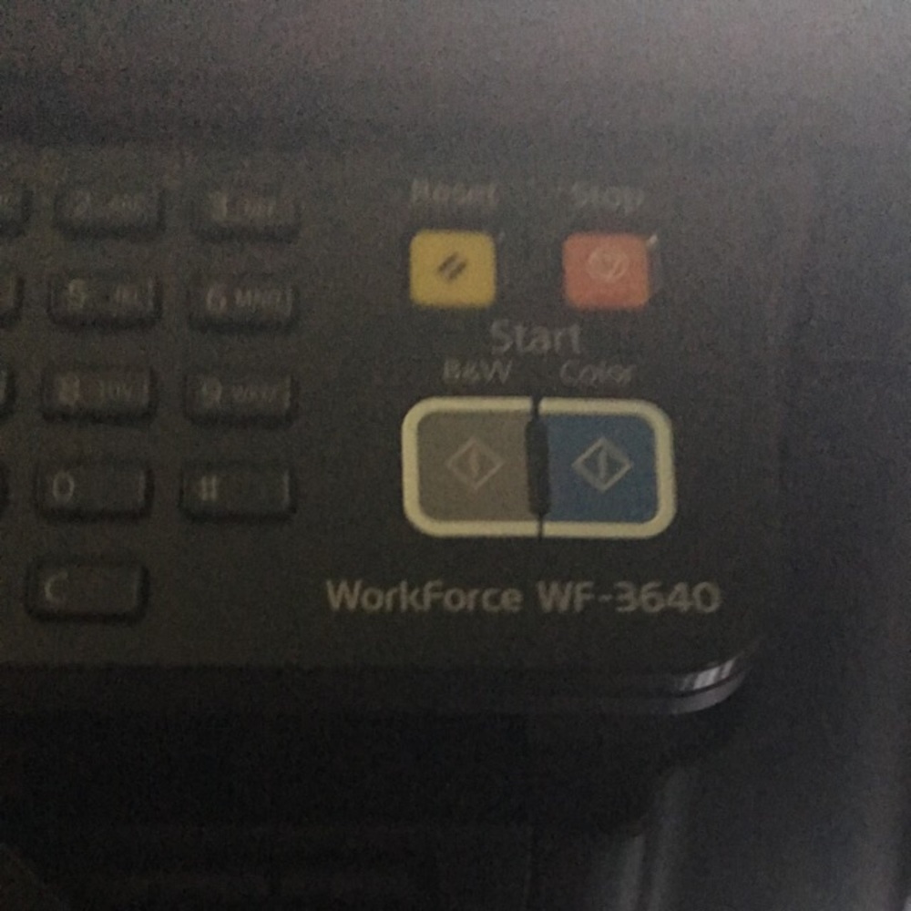 Epson Workforce 3640 - Picture 2 of 2